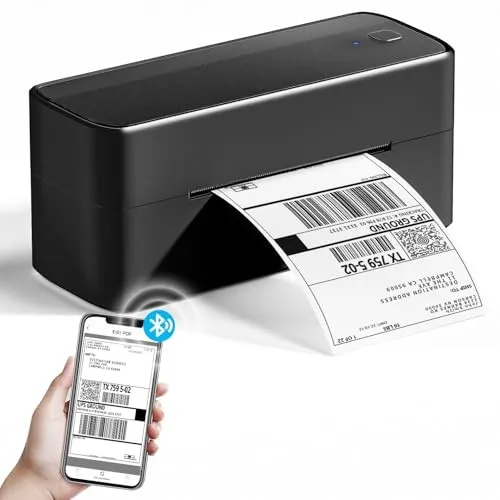 Phomemo Bluetooth Etikettendrucker PM241BT Thermodrucker 4x6 für Versand
