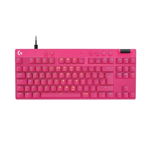 Logitech G PRO X TKL Rapid in pink von Logitech G