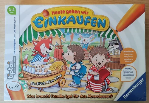 Ravensburger TipToi / Heute gehen wir Einkaufen / Lernspiel Kinder Kreativ / NEU