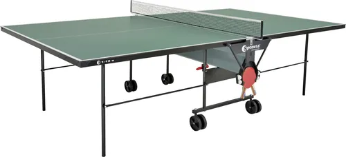 Sponeta S 1-12 e Outdoor-Tischtennisplatte, 4mm, grün, mit Netz; 240.5010/L
