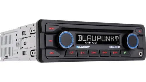 Blaupunkt DOHA112BT 1-DIN Autoradio - Bluetooth-Freisprecheinrichtung, robustes Heavy Duty Design für Langlebigkeit und optimale Nutzung im Auto