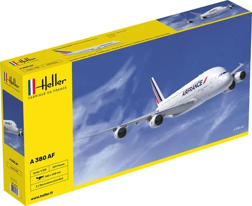 Heller Modellbausatz 80436 Airbus A 360 AF Air France 1:125 - Modellflugzeug im Maßstab 1:125, ideal für Bastler und Flugzeugliebhaber, sorgt für kreative Stunden beim Zusammenbauen.