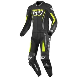 Berik Motorradkombi Absolute GP2 2-Teiler - Motorradkombi aus hochwertigem Leder mit optimaler Belüftung und Stretch für maximale Bewegungsfreiheit. Inklusive Knieschleifer für sportliche Fahrten und zwei praktische Innentaschen.