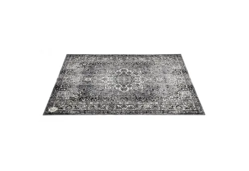 Drum N Base Vintage Drum Teppich Oriental Persian Grey - Sonstiges Zubehör - Hochwertiger Drum-Teppich mit Anti-Rutsch-Beschichtung, reduziert Vibrationen für klaren Sound und ist UV- sowie wasserfest.
