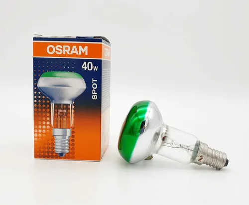 Osram CONCENTRA SPOT R50 Color Reflektor 40W E14 SES 30° gruen green