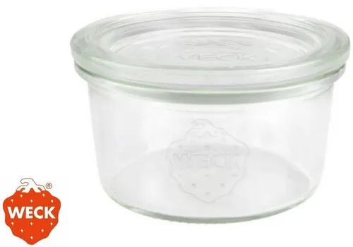 Stück  Weckgläser Sturzglas WECK® 200 ml Einkochgläser Rundrandglas    751 12