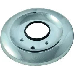 Kludi Rosette komplett 7564405-00 chrom - Armaturen - Hochwertige Chrom-Rosette, ideal für ein elegantes Bad-Design und einfache Montage.