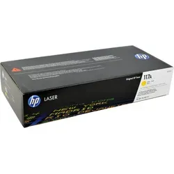 HP 117A (W2072A) Gelb Tonerkartusche - Original Toner für bis zu 700 Seiten, optimale Druckqualität für Color Laser 150a, MFP 178nwg und 179fwg