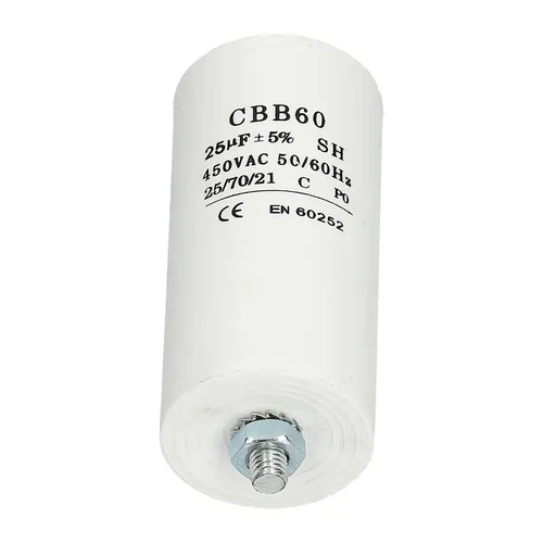 Kondensator Anlaufkondensator CBB60 25,00 Mikrofarad 450V   MwSt  aus der Pfalz