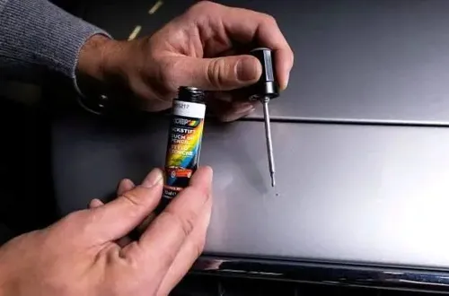 Motip Fahrzeug-Kombinationslack Kompakt blau metallic 12 ml 954589