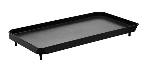 CADAC 2 Cook Plancha Grillplatte - Vielseitige Grillplatte für 2- und 3-Flammen-Herde, ideal zum Braten von Fleisch, Fisch und Gemüse. Mit praktischer Ablaufrinne und GreenGrill-Keramikbeschichtung für gesundes Kochen.