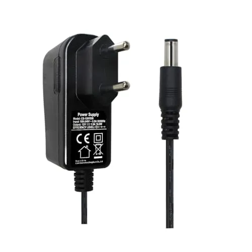 Security-01 AC zu DC 12V 1,5A Netzteil Adapter, Stecker 5,5mm x 2,1mm für CCTV-Kamera DVR LED String Licht