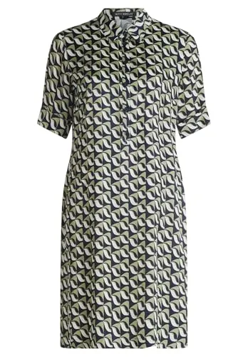 Hemdblusenkleid BETTY BARCLAY - Modisches Damen Hemdblusenkleid in Größe 38, figurumspielend und mit praktischen Nahttaschen, ideal für Freizeit und Alltag.