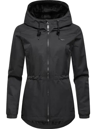 Produktbild Ragwear Damen Übergangsjacke Dankka Tech Black Gr. XL