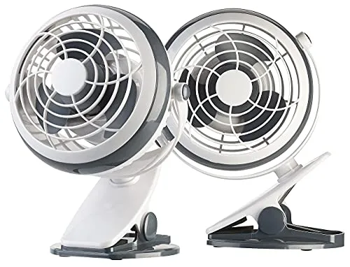 Sichler Haushaltsgeräte Clip Ventilator 2er-Set von Sichler Haushaltsgeräte