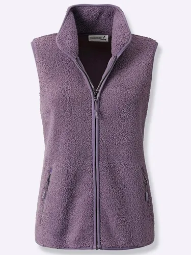 Witt Fleeceweste Fleece-Weste Länge ca. 66 cm in lila von Witt