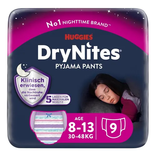 DryNites Windelpants - für Mädchen von 8-13 Jahren