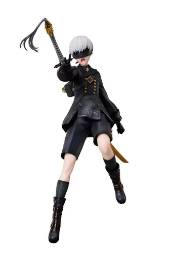 NieR:Automata 1/7 Statue PVC 9S Normal Version 23 cm - Spielfigur aus PVC, detailreiche 23 cm Statue von 9S aus dem beliebten Anime-Manga NieR:Automata, perfekt für Sammler und Fans.