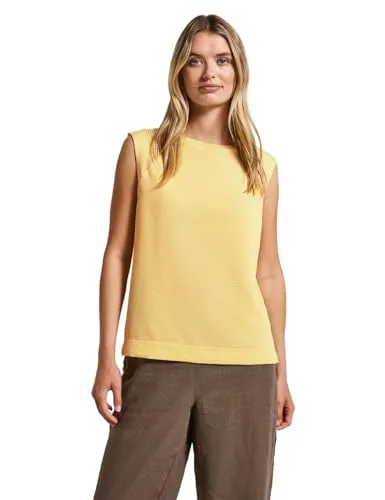 STREET ONE Damen A323559 Top mit Mesh-Details von Street One