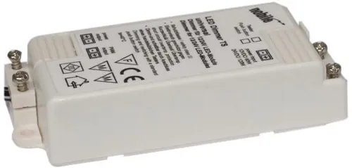 Nobile LED-Dimmer TS, universal, 12-24V, weiß - Universeller LED-Dimmer für 12-24V Module, ideal für flexible Lichtsteuerung und einfache Installation mit handelsüblichen Tastern.
