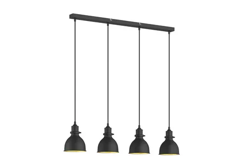 Lindby Deckenlampe Sebatin 40 cm – stilvolle Beleuchtung - Lampen mit elegantem Design aus Stoff und Metall, dimmbar für individuelle Lichtstimmungen – ideal für Wohnräume.