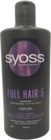 SYOSS Full Hair 5 Shampoo 440 ml von Syoss