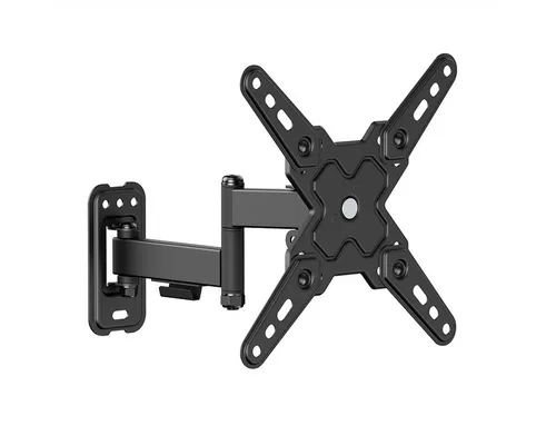 VALUE Monitor-Halterung TV-Wandhalterung, 3 Drehpunkte, (bis 43 Zoll, 13-43 Zoll, bis 20 kg)