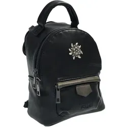 Allgäu Rebell Rucksack Rosi - Vielseitiger Trachtenrucksack - Rucksack mit mehreren Tragemöglichkeiten, ideal für alle wichtigen Utensilien. Modisch und praktisch mit Edelweißapplikation, erhältlich in verschiedenen Farben.