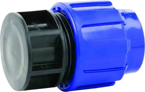 PP PE Rohr Verschraubung Endkappe 20