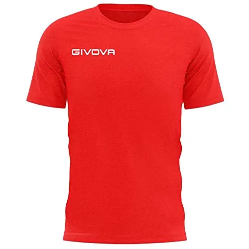 Givova Herren Ma007-0012-2xl T-Shirt, rot, XXL