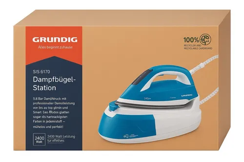 Grundig Dampfbügelstation SIS6170 Bügeleisen Dampfbügelstation 3000W
