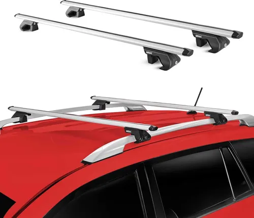 Dachträger Grundtäger für Opel Vectra B Kombi 1995-2002 90kg Alu Silber 2x ABE