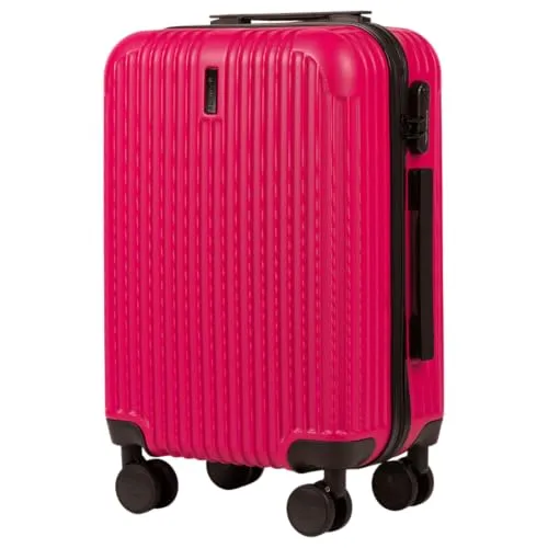 Wings Koffer Hartschale - 57 x 37 x 22 cm Groß Reisekoffer & Trolleys - Ultraleicht Rollkoffer mit Rollen - Koffer Trolley Handgepäck - Hartschalenkoffer Mit Schloss - Trolley Klein für Flugzeug