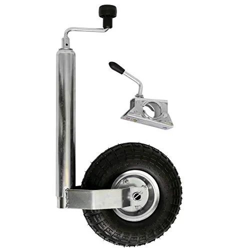 Stützrad luftbereift 260 x 85 mm inkl. Klemmhalter 150 kg