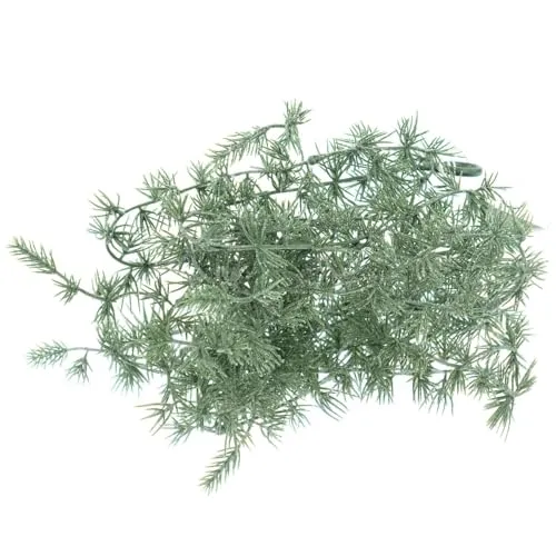 Gasper Weihnachtsgirlande Zeder Grün geeist 158 cm - Kunststoff