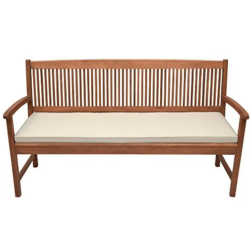 Beautissu Bankauflage - Bequeme Sitzkissen für Gartenmöbel - Bankauflagen aus robustem, wetterbeständigem Material, waschbar bei 30°C und schmutz- sowie wasserabweisend für langanhaltenden Komfort im Garten.