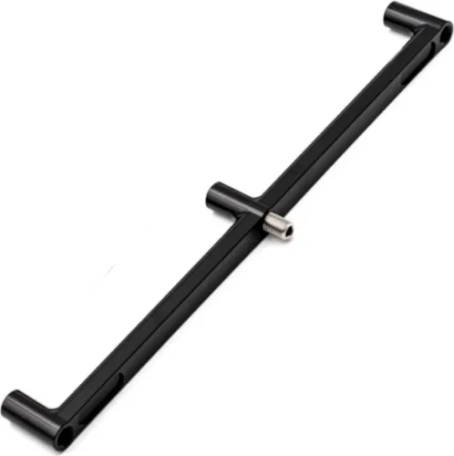 Korda Singlez 3 Rod Buzzbar 9.5'' Schwarz - Stabiler Buzzer Bar - Sonstige Angelköder - Robuste Edelstahlkonstruktion für höchsten Halt und Langlebigkeit beim Karpfen- und Friedfischangeln. Ideal für verschiedene Untergründe.