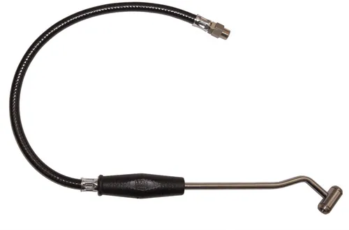 Ersatzschlauch Reifenfüller drehbar mit Tankstellenstecker - Sonstige - Flexibler Ersatzschlauch für Reifenfüller, ideal für müheloses Füllen an Tankstellen.