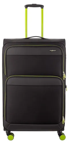 Franky Koffer Gr. L Reisegepäck T27-F Spinner 75er in schwarz von Franky
