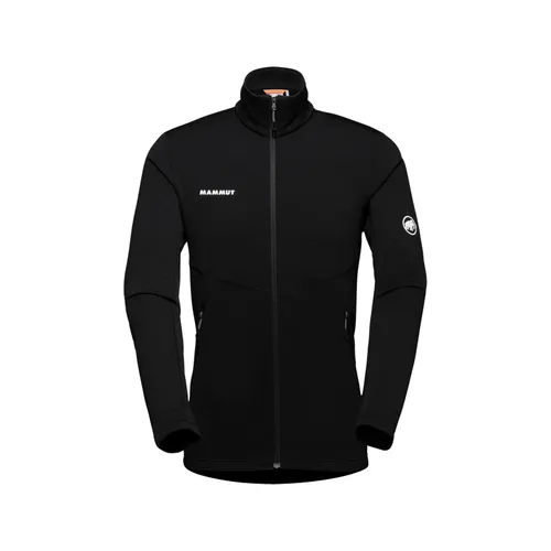 Mammut Aconcagua Light ML Jacke Herren schwarz XXL - Funktionsjacke aus hochelastischem Polartec Power Grid Fleece, schnelltrocknend und atmungsaktiv, ideal für Outdoor-Aktivitäten.