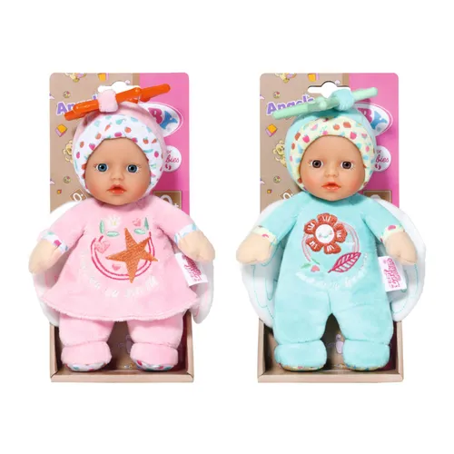BABY born Engel 18cm - Spielpuppe mit Rassel - Der 18cm große BABY born Engel begeistert mit abnehmbarem Sternen-Anhänger und integrierter Rassel. Pflegeleicht waschbar bei 30 Grad, ideal für Babys ab 0 Jahren. Ein hochwertiges Markenprodukt von Zapf Creation.