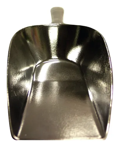 Futterschaufel aus Aluminium - eckige Abwiegeschaufel 900g, stabil und robust für leichtes Portionieren