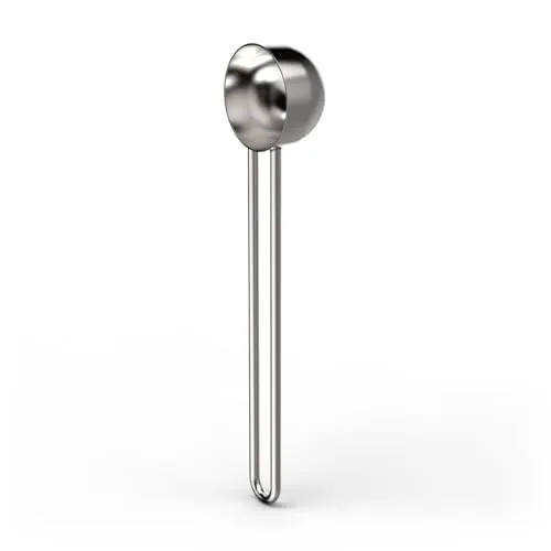 Xavax Kaffeelöffel Edelstahl rostfrei (Kaffeemesslöffel lang 16,8 cm, Dosierlöffel für 6 g oder 15 ml Kaffee, Matcha, Tee, Kakao, Backzutaten, einfache Dosierung, Kaffeemaßlöffel zum Aufhängen) silber