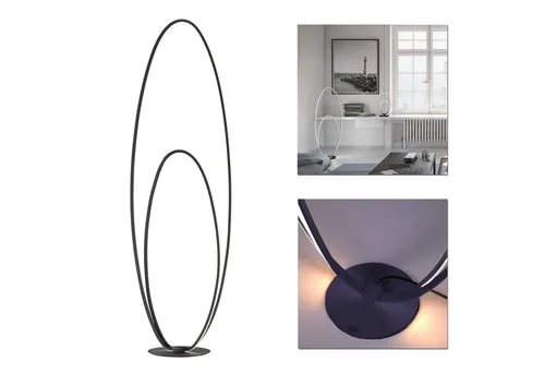 Home4Living Stehlampe NIA 25W LED Schwarz von Home4Living