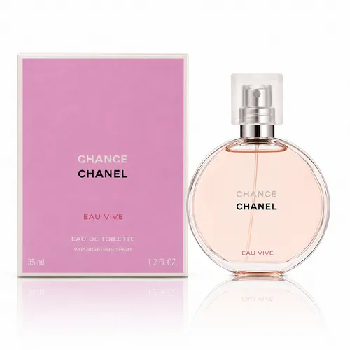 Chanel Chance Eau Vive Eau de Toilette 35 ml - Eau de Toilette für Damen, frisch und spritzig im Duft, ideal für den täglichen Gebrauch. Entdecken Sie die Leichtigkeit und Eleganz von Chanel.