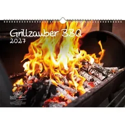 Grillzauber BBQ DIN A3 Kalender für 2027 Grill - Seelenzauber