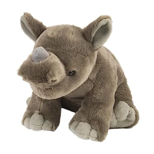 Wild Republic Plüsch Nashorn Baby, Cuddlekins Kuscheltier, Plüschtier, 30cm, 10915
