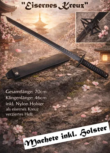 Ninjaschwert mit Lederwicklung