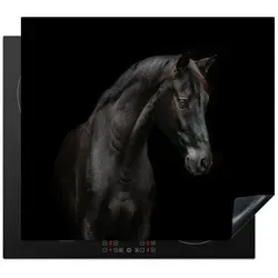 MuchoWow Herd-Abdeckplatte Pferd in schwarz von MuchoWow