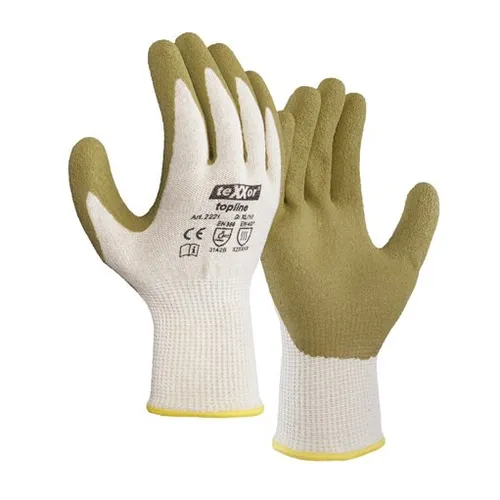12er PACK(Paar) teXXor® 2221 teXXor® topline Grobstrick-Handschuhe GREEN PROTECT